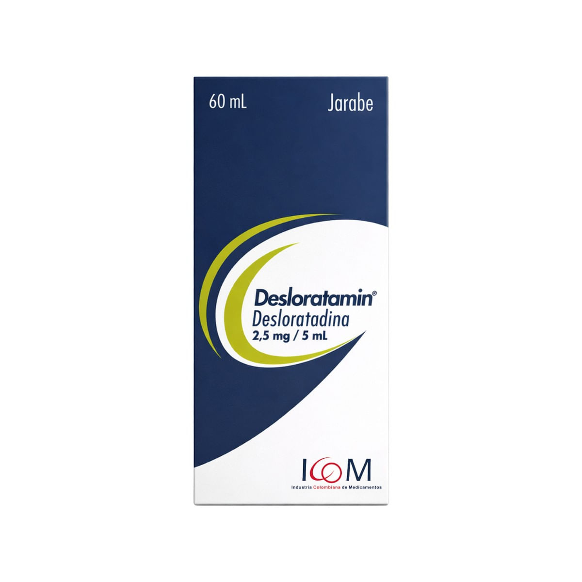 Jarabe Desloratamin 2.5 Mg/5 Ml Icom Frasco X 60 Ml.