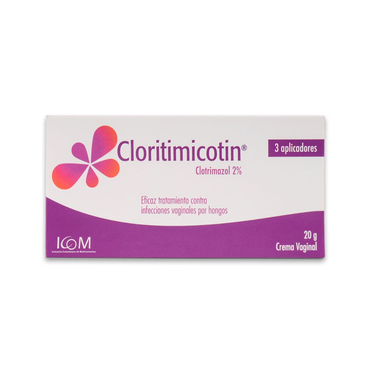 Crema Vaginal Cloritimicotin 2% Icom Caja X 20 G.