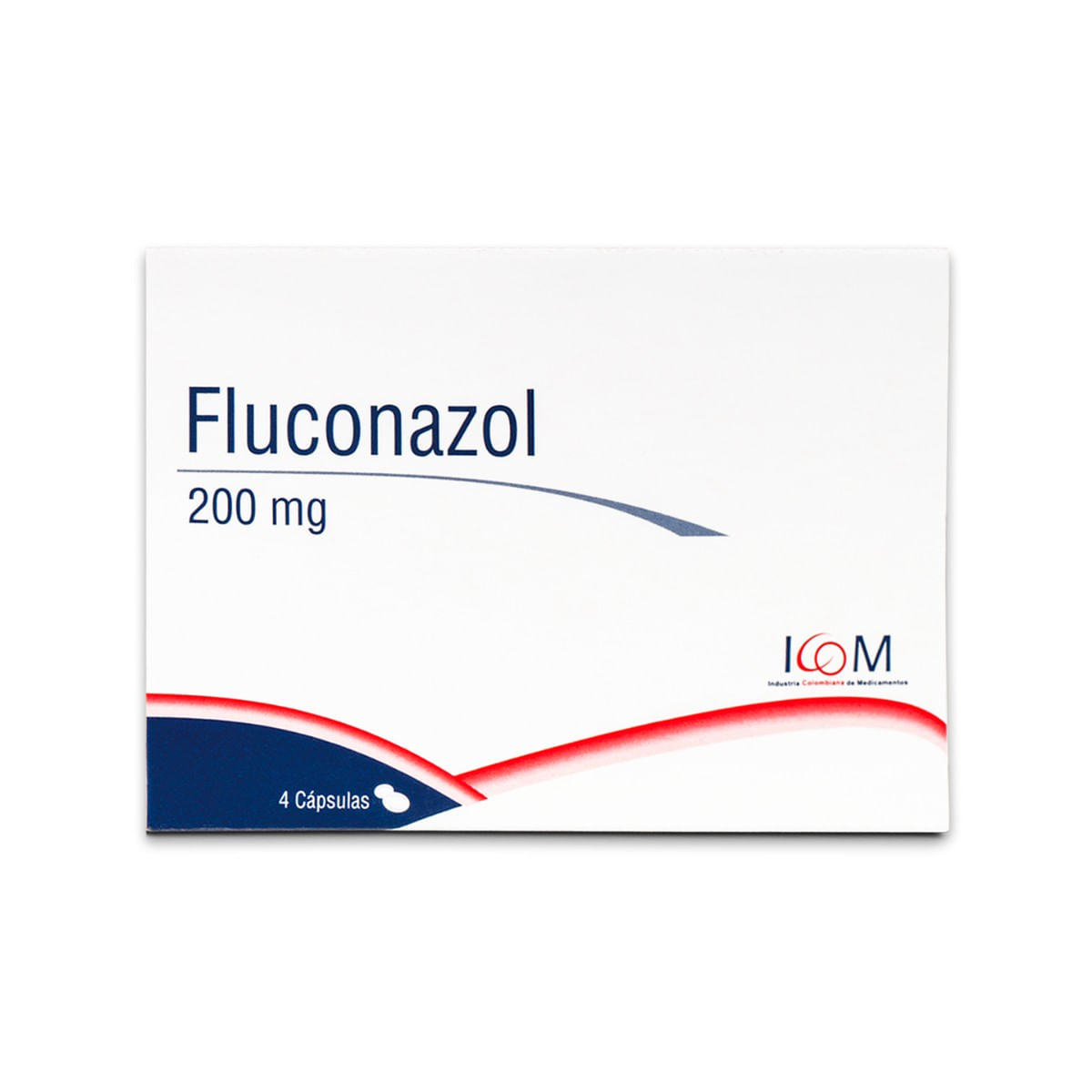Fluconazol 200 Mg Icom Caja X 4 Cápsulas.