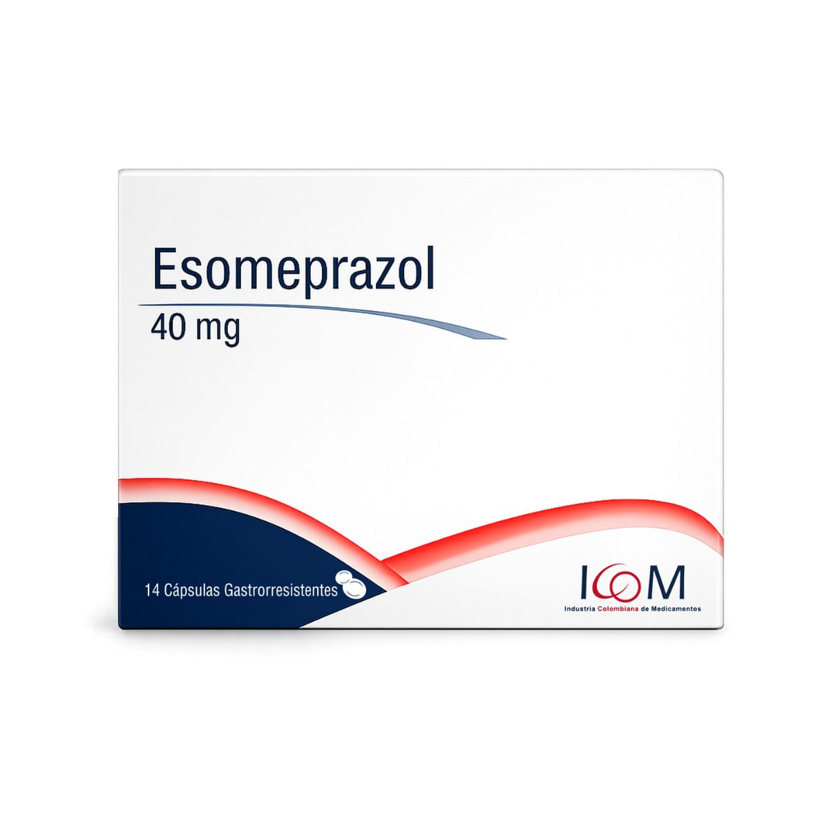 Esomeprazol 40 Mg Icom Caja X 14 Cápsulas Gastrorresistentes.