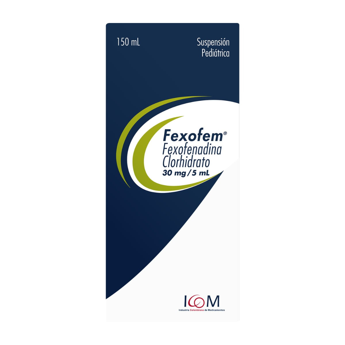 Suspensión Pediátrica Fexofem 30 Mg/5 Ml Icom X 150 Ml.