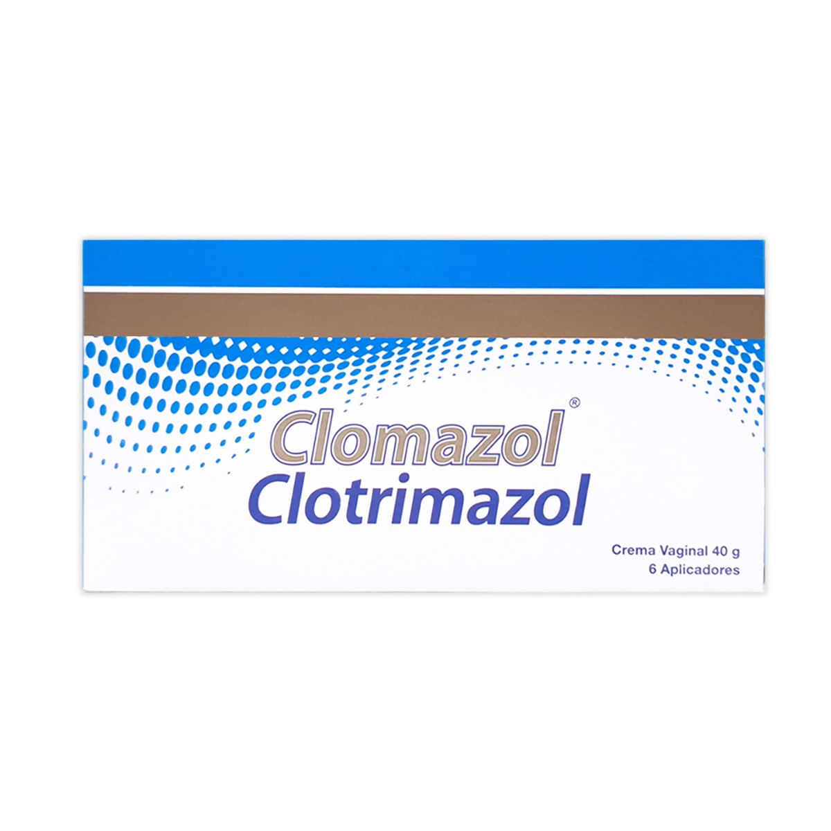Crema Vaginal Clomazol Clotrimazol 1% Icom 40g Caja x 6 Aplicadores