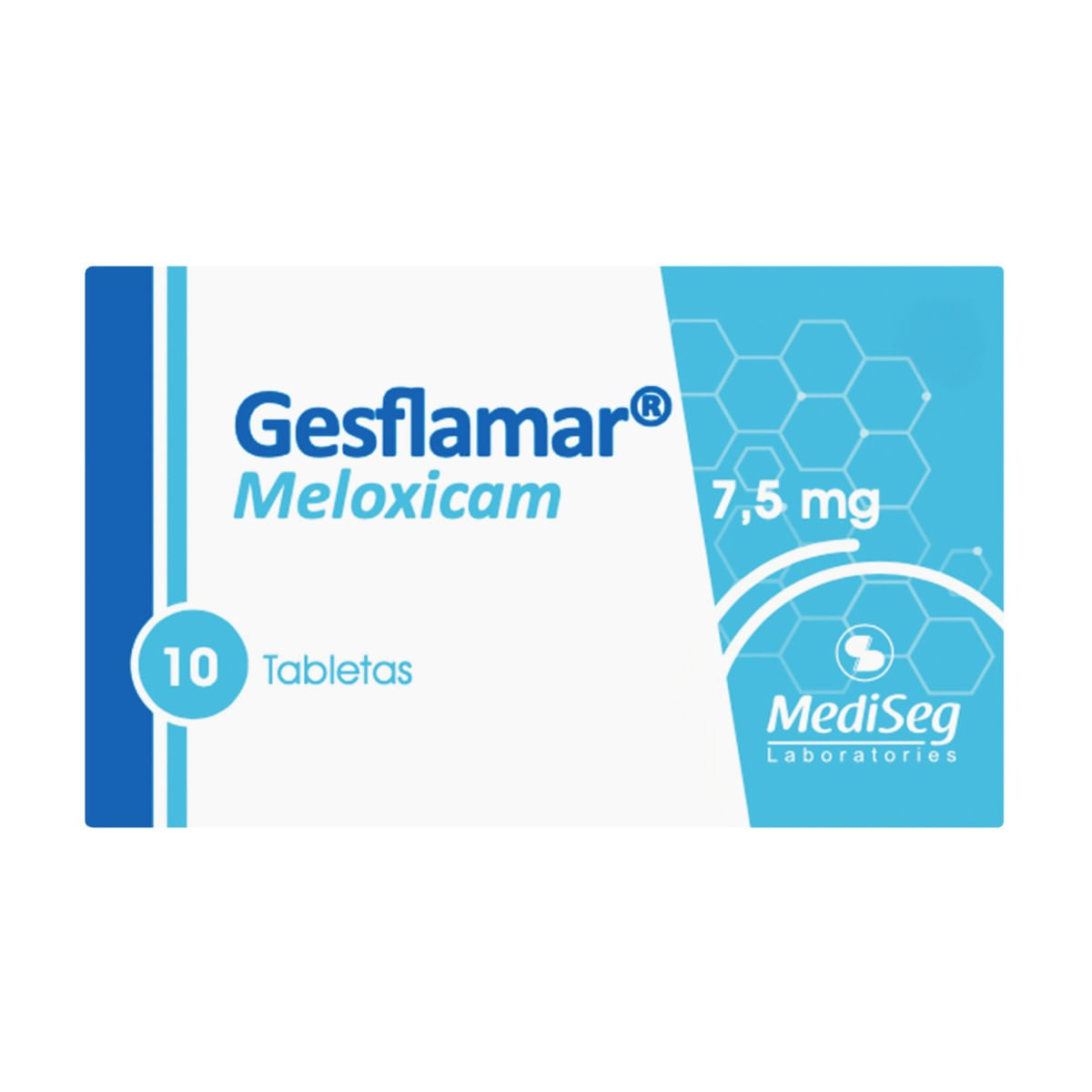 Gesflamar Meloxicam 7.5 mg Icom Caja x 10 Tabletas