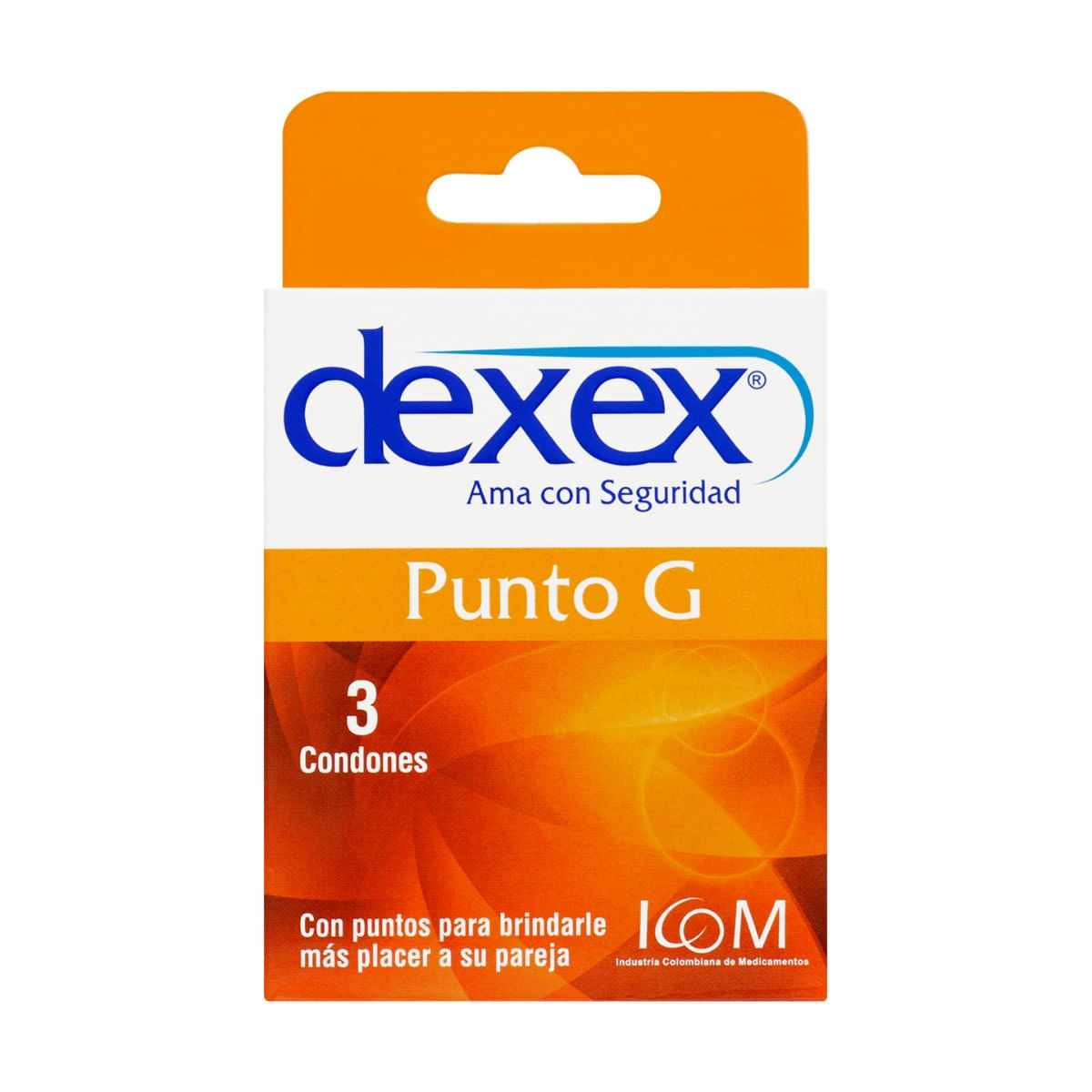 Condones Icom Dexex Punto G Caja X 3 Uds.