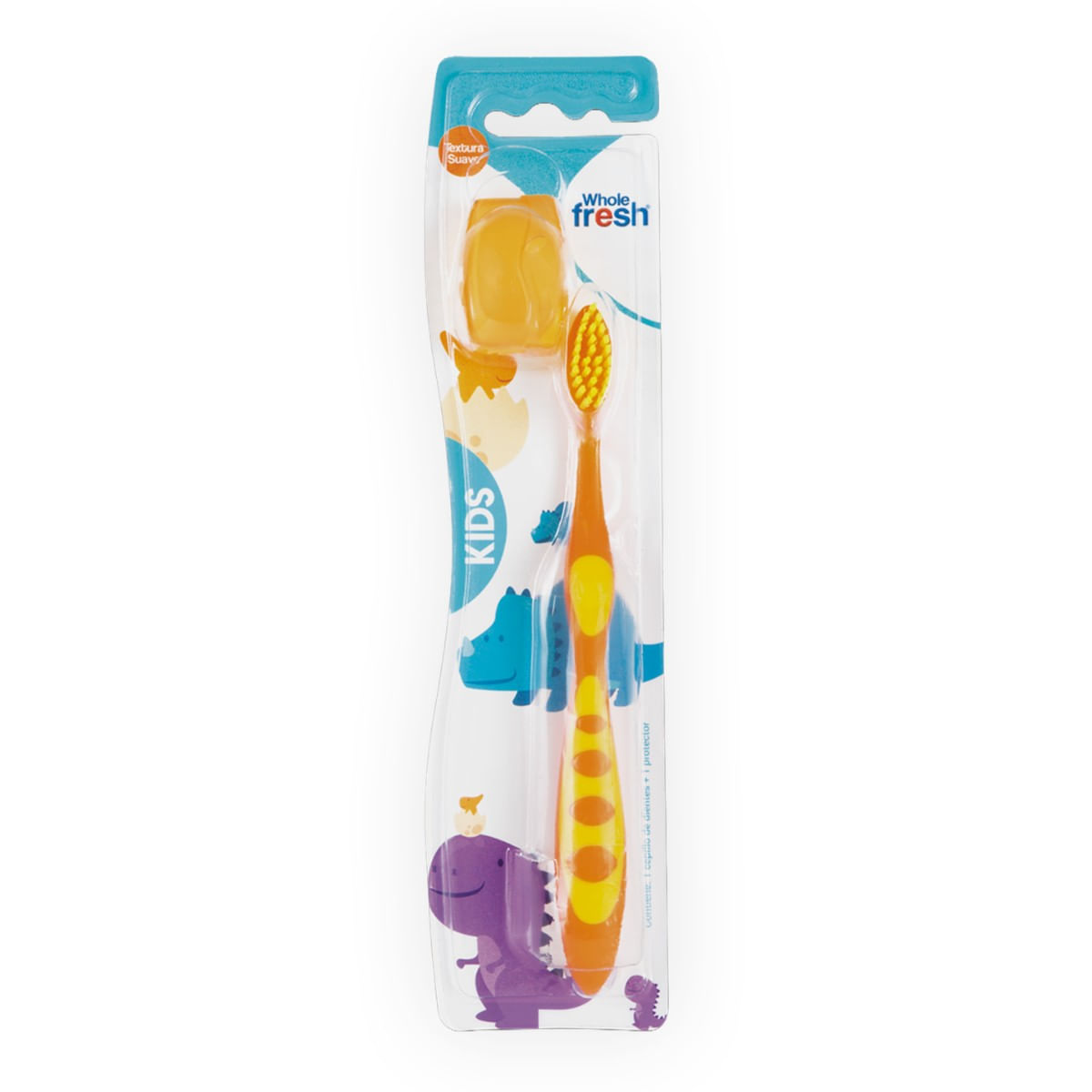 Cepillo Dental Icom Whole Fresh Kids Blister X 1 Ud + Protector Cepillo Dental Icom Whole Fresh X 1 Ud.