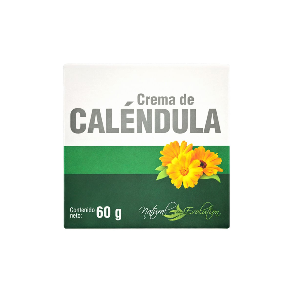 Crema De Caléndula Natural Evolution Frasco X 60 G.
