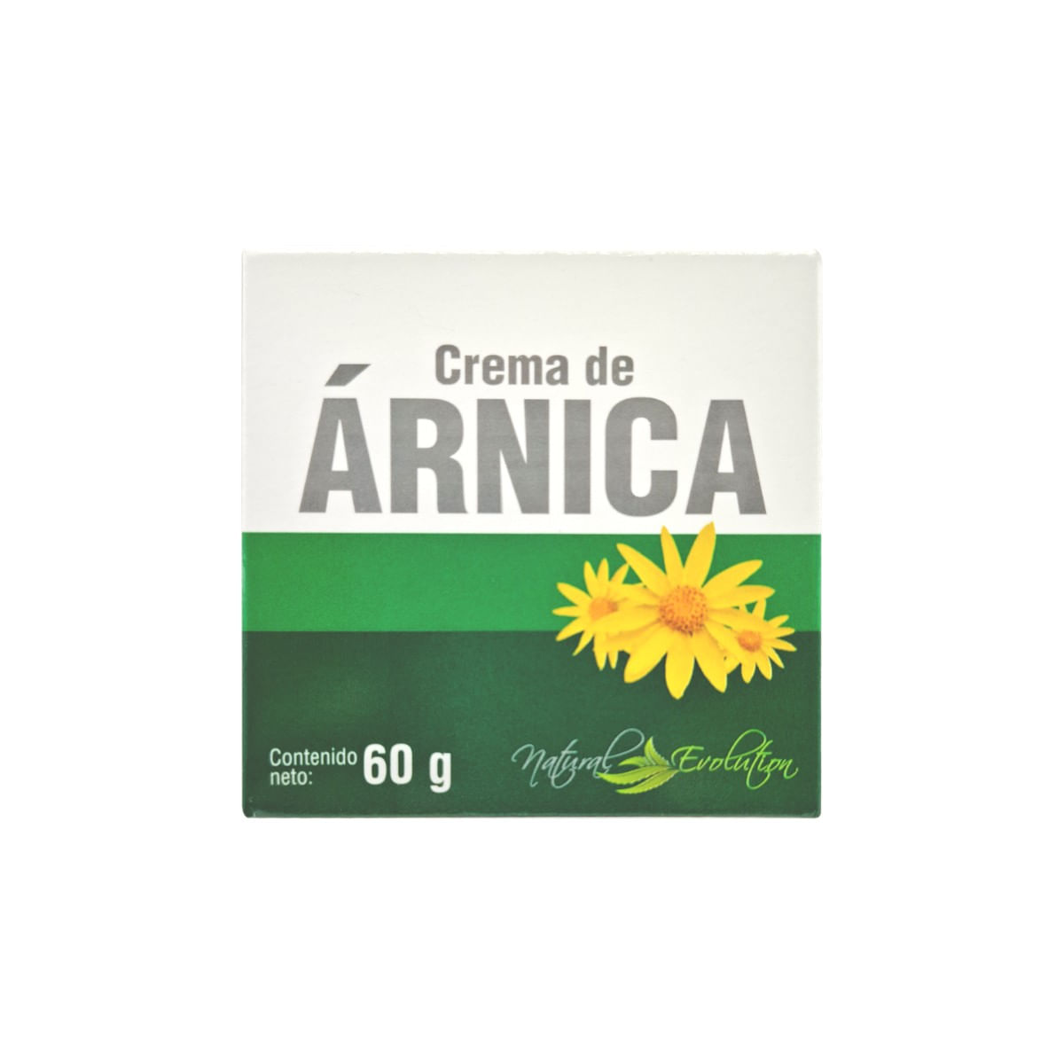 Crema De Árnica Natural Evolution Frasco X 60 G.