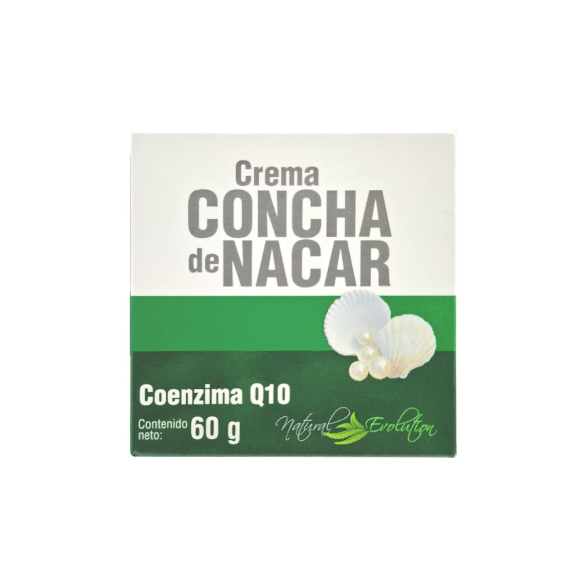 Crema Concha De Nácar Natural Evolution Frasco X 60 G.