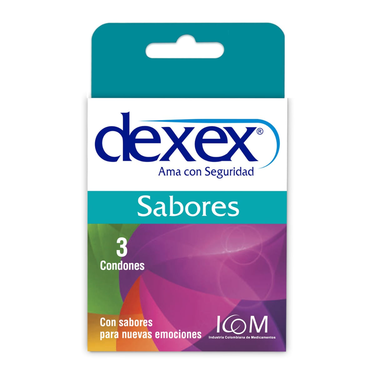 Condones Icom Dexex Sabores Caja X 3 Uds.