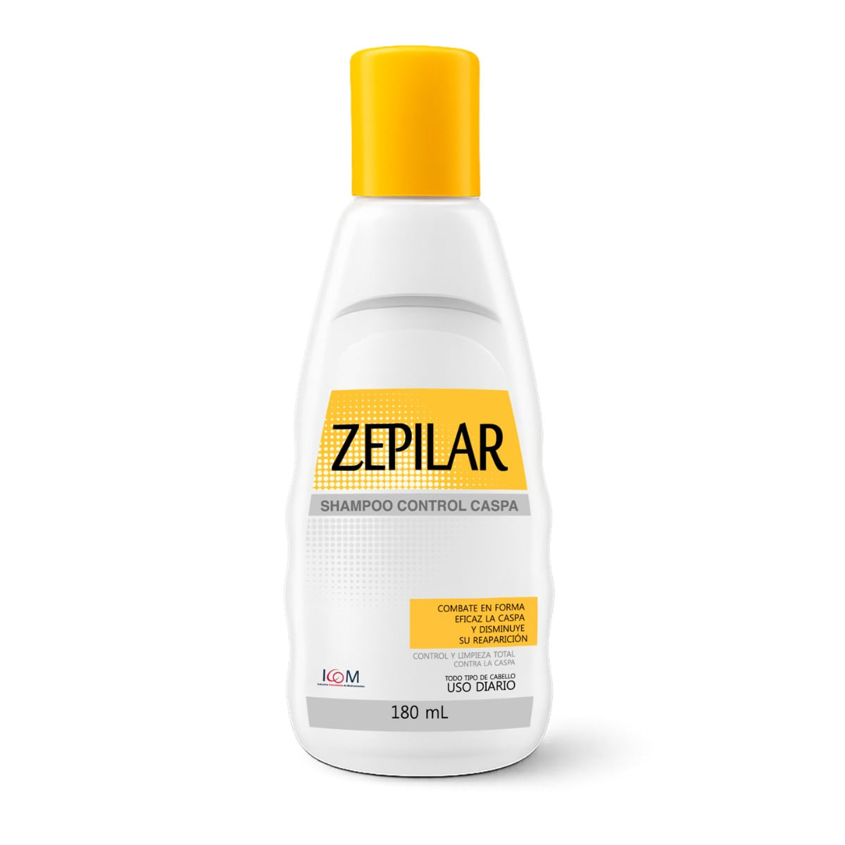 Shampoo Icom Zepilar Control Caspa Frasco X 180 Ml.