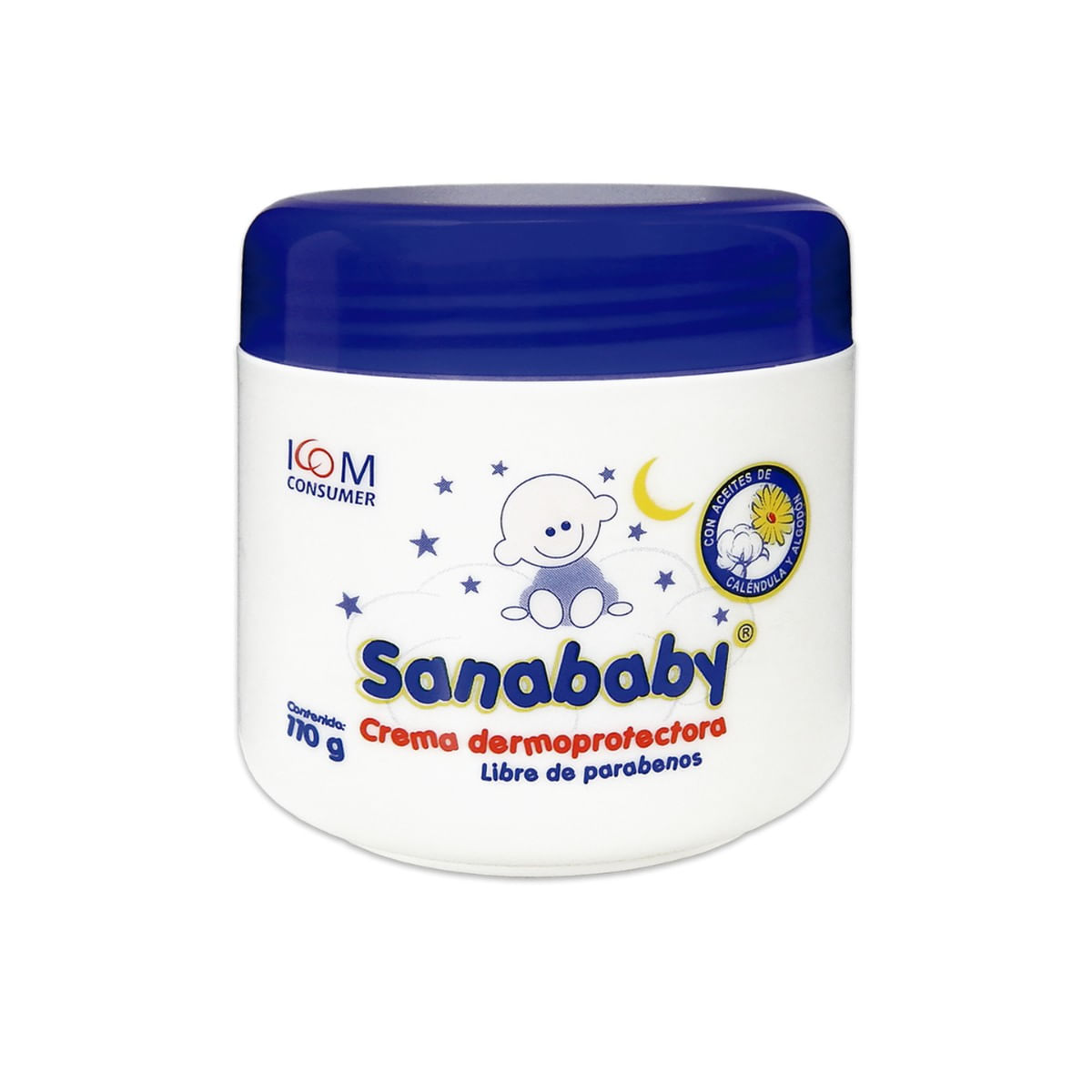 Crema Dermoprotectora Icom Sanababy Frasco x 110g