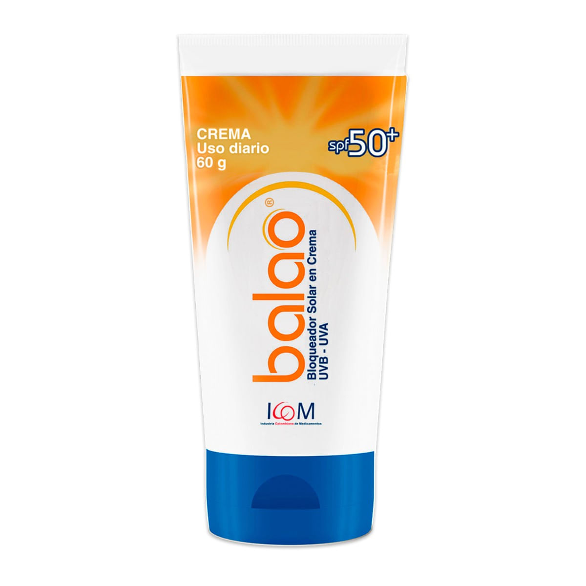 Protector Solar Icom Balao Spf 50 Tubo X 60 G.