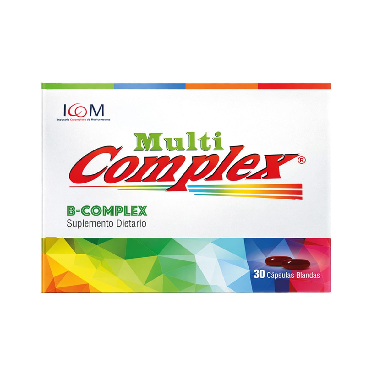 Suplemento Dietario Multi Complex Icom Caja x 30 Cápsulas
