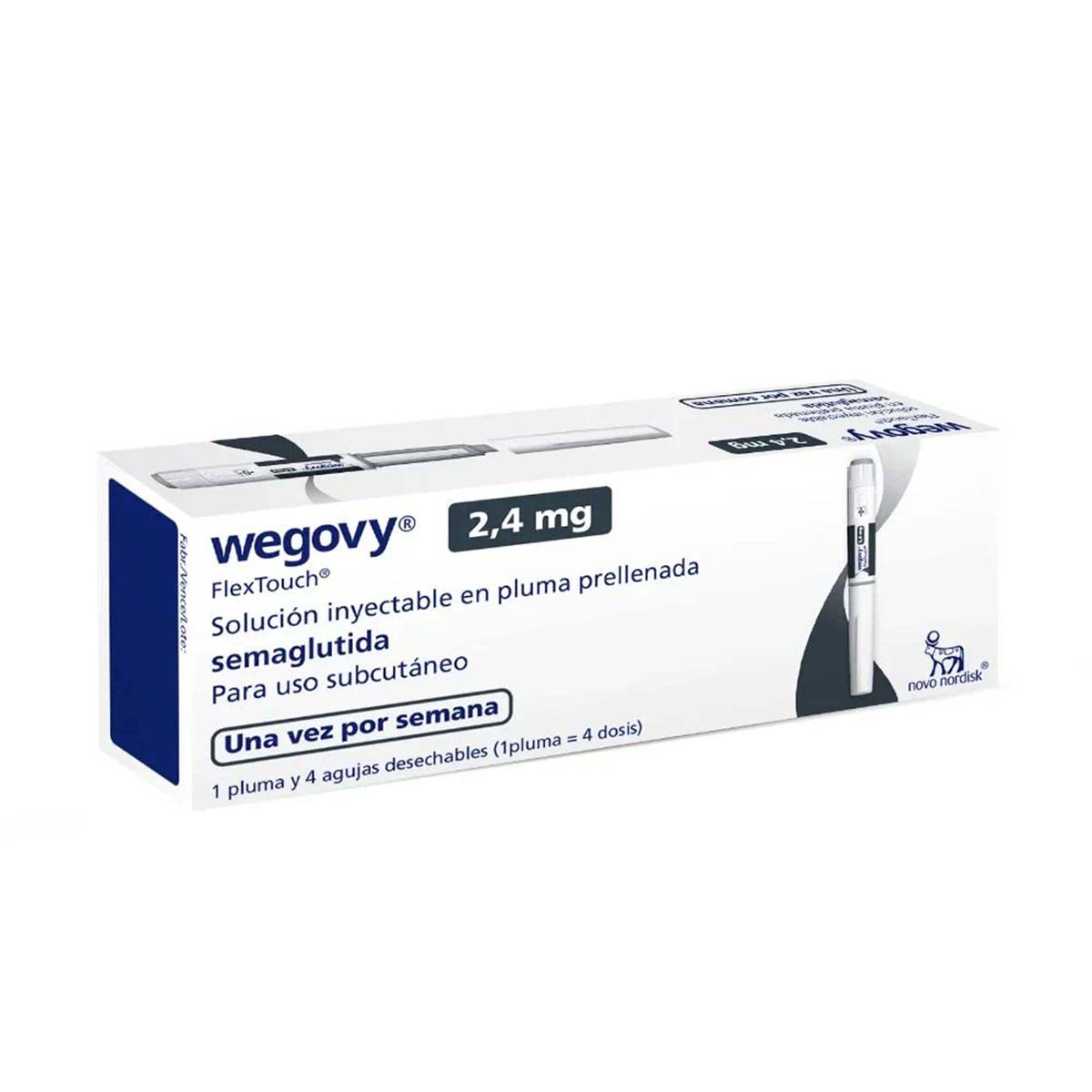 Wegovy Semaglutida 2.4mg/Dosis Novo Nordisk Caja x 1 Pluma