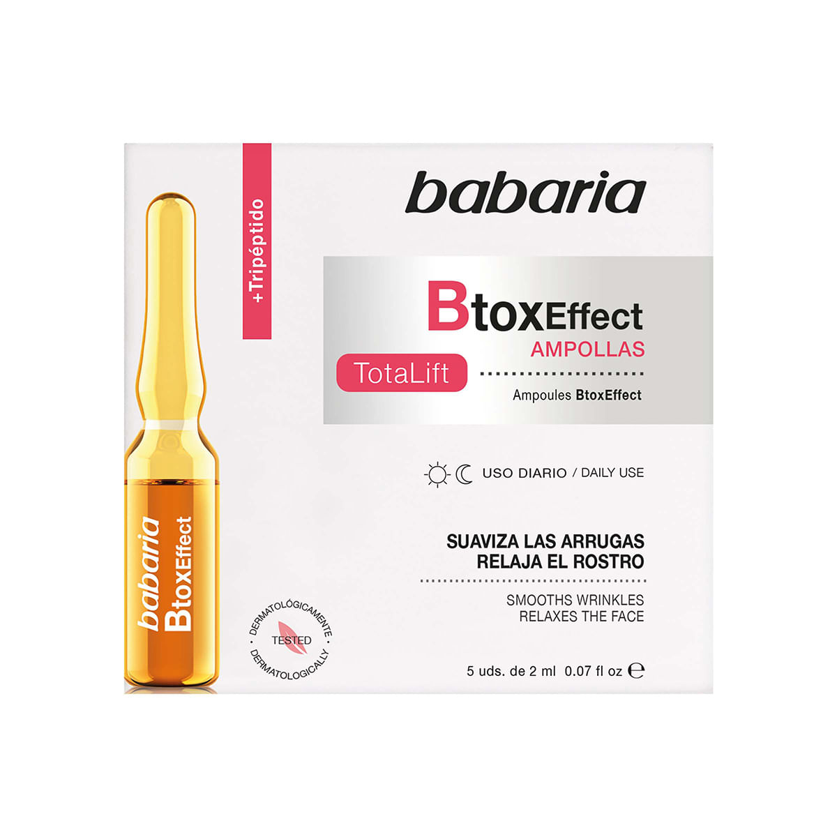 Botox Effect 2mL Babaria Caja x 5 Ampollas