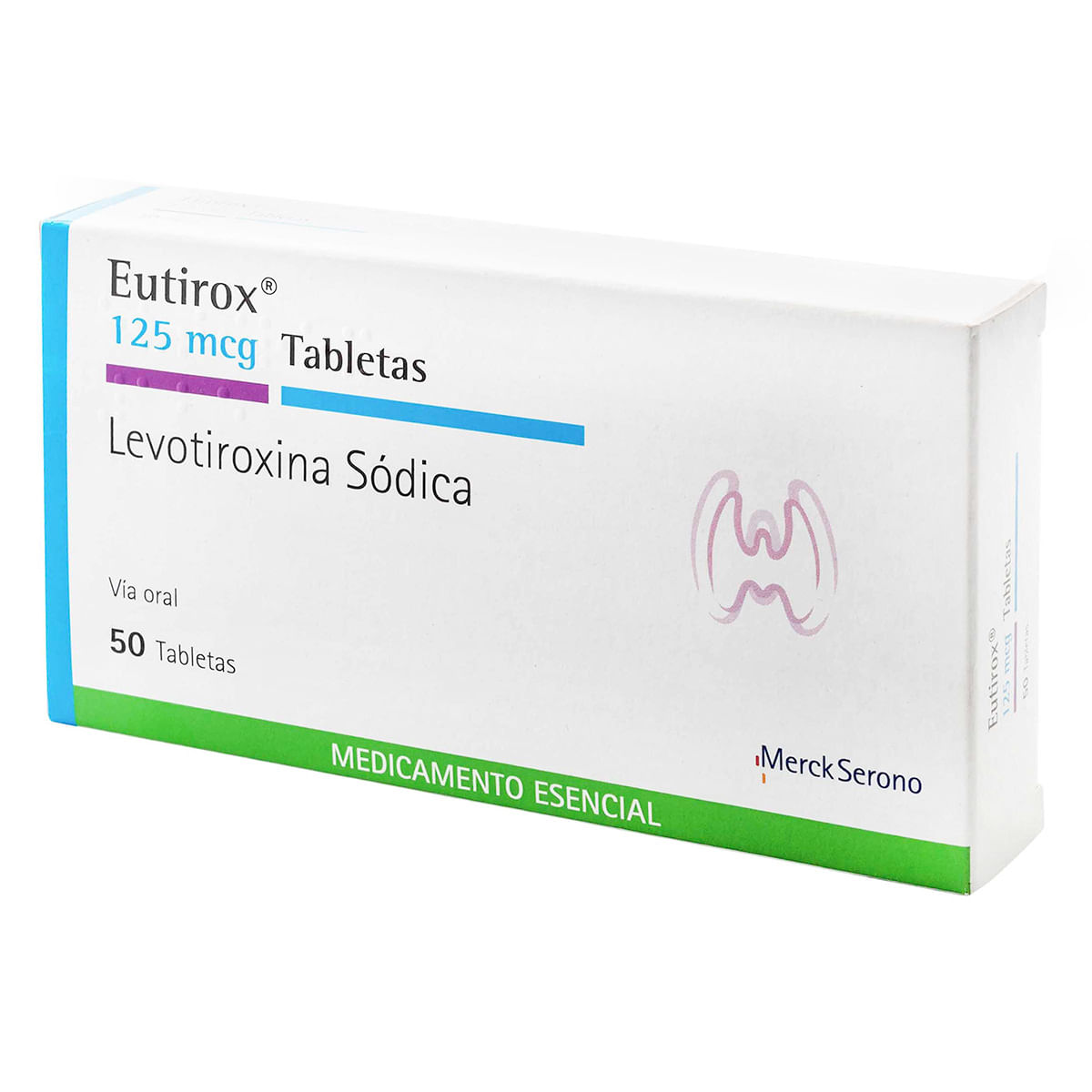 Eutirox 125 Mcg Merck Caja X 50 Tabletas.