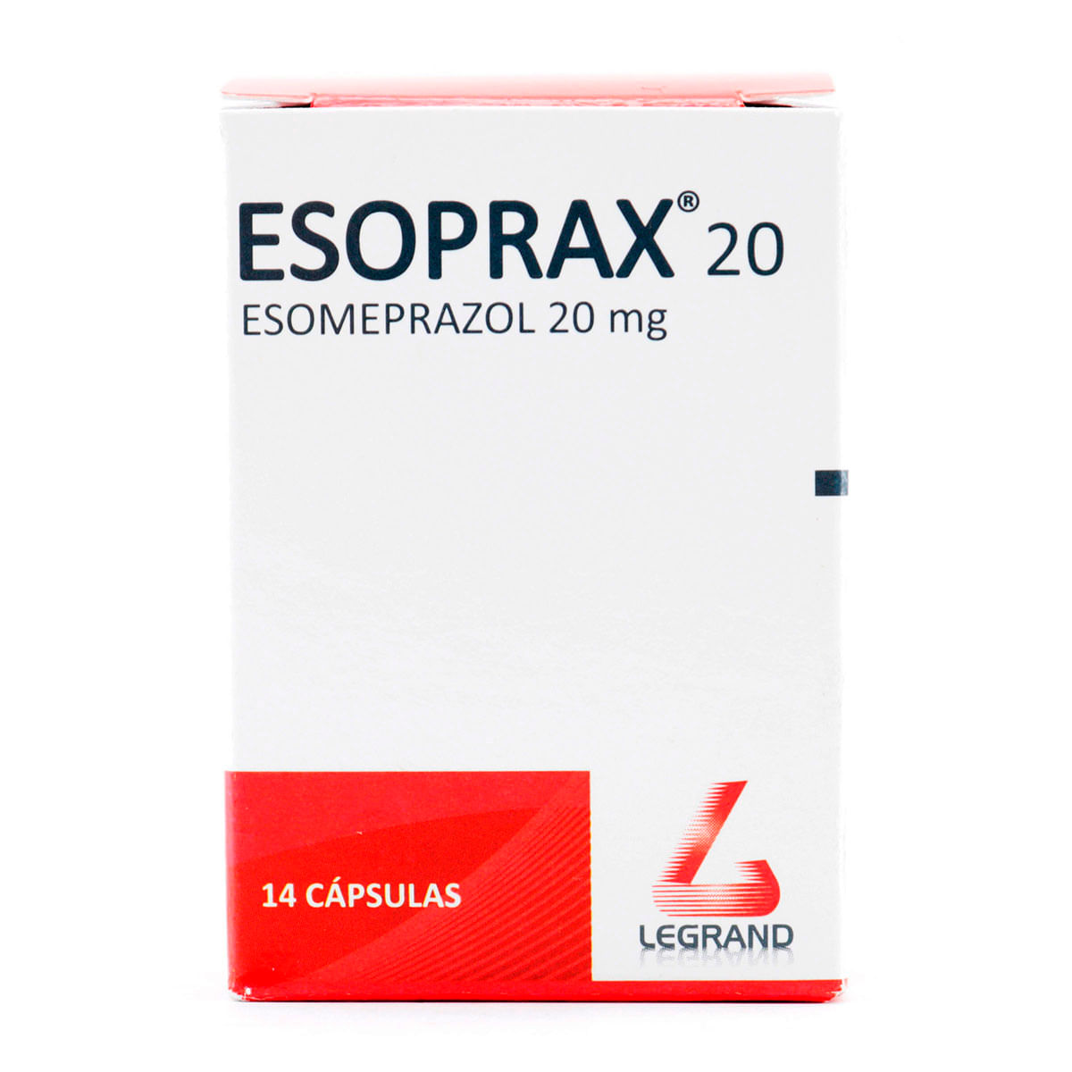 Esoprax 20 Mg Legrand Frasco x 14 Cápsulas