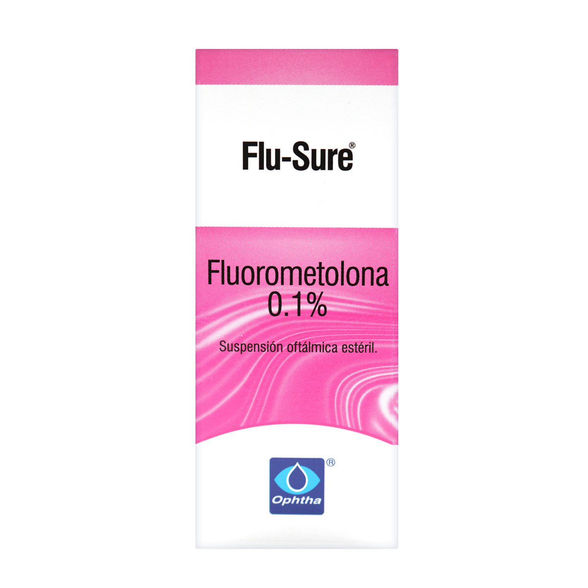 Suspensión Oftálmica Flu-Sure 0.1% Ophtha Frasco X 5 Ml.