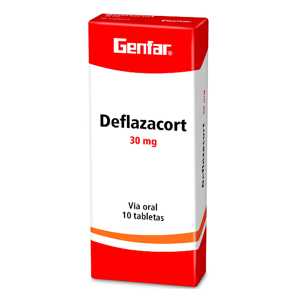 Deflazacort 30 Mg Genfar Caja x 10 Tabletas