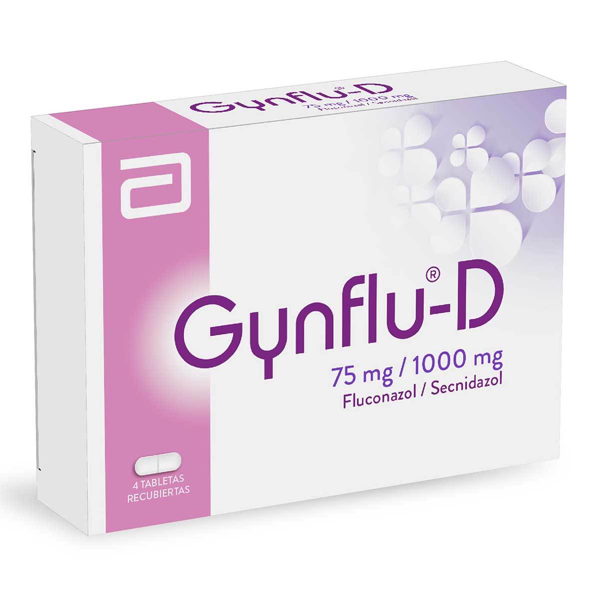 Gynflu-D 75 Mg/1000 Mg Lafrancol Caja x 4 Tabletas Recubiertas