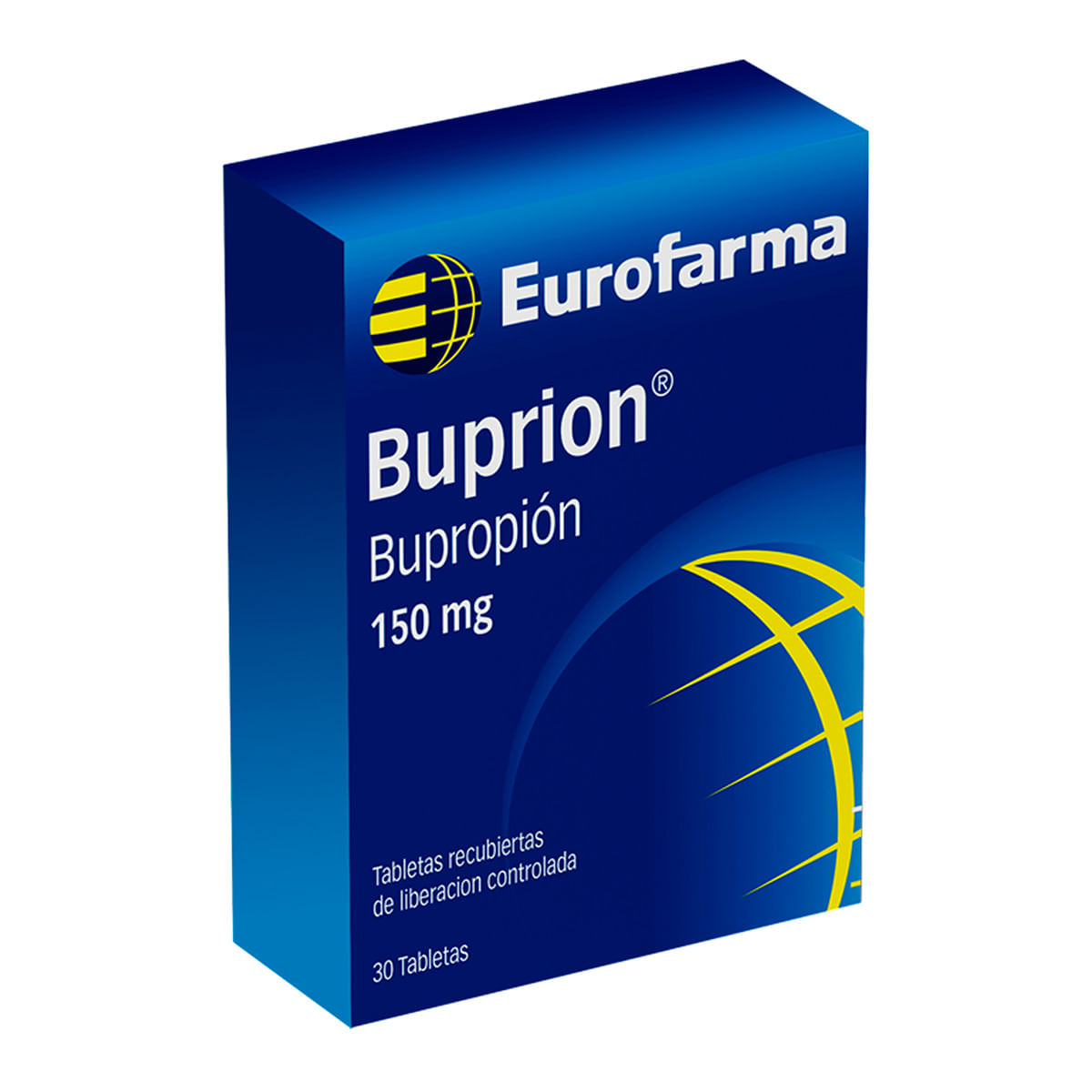 Buprion 150 Mg Eurofarma Caja X 30 Tabletas.