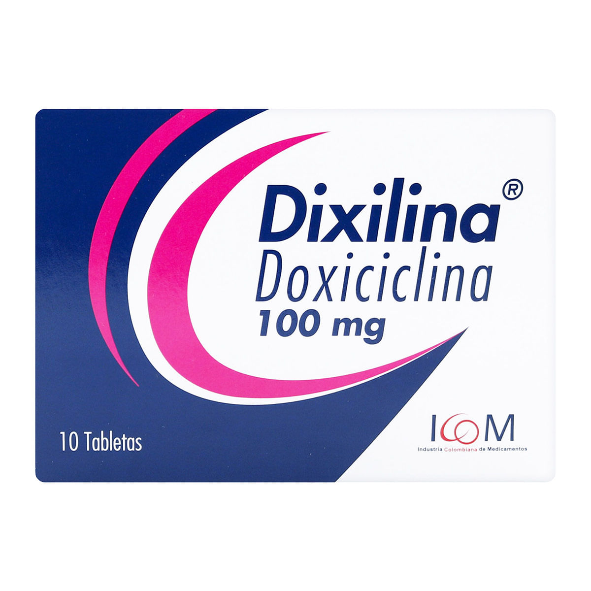 Dixilina 100 mg Icom Caja x 10 Tabletas