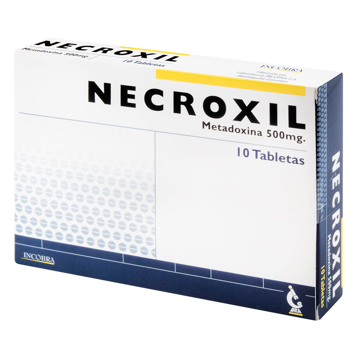 Necroxil 500 Mg Incobra Caja X 10 Tabletas.