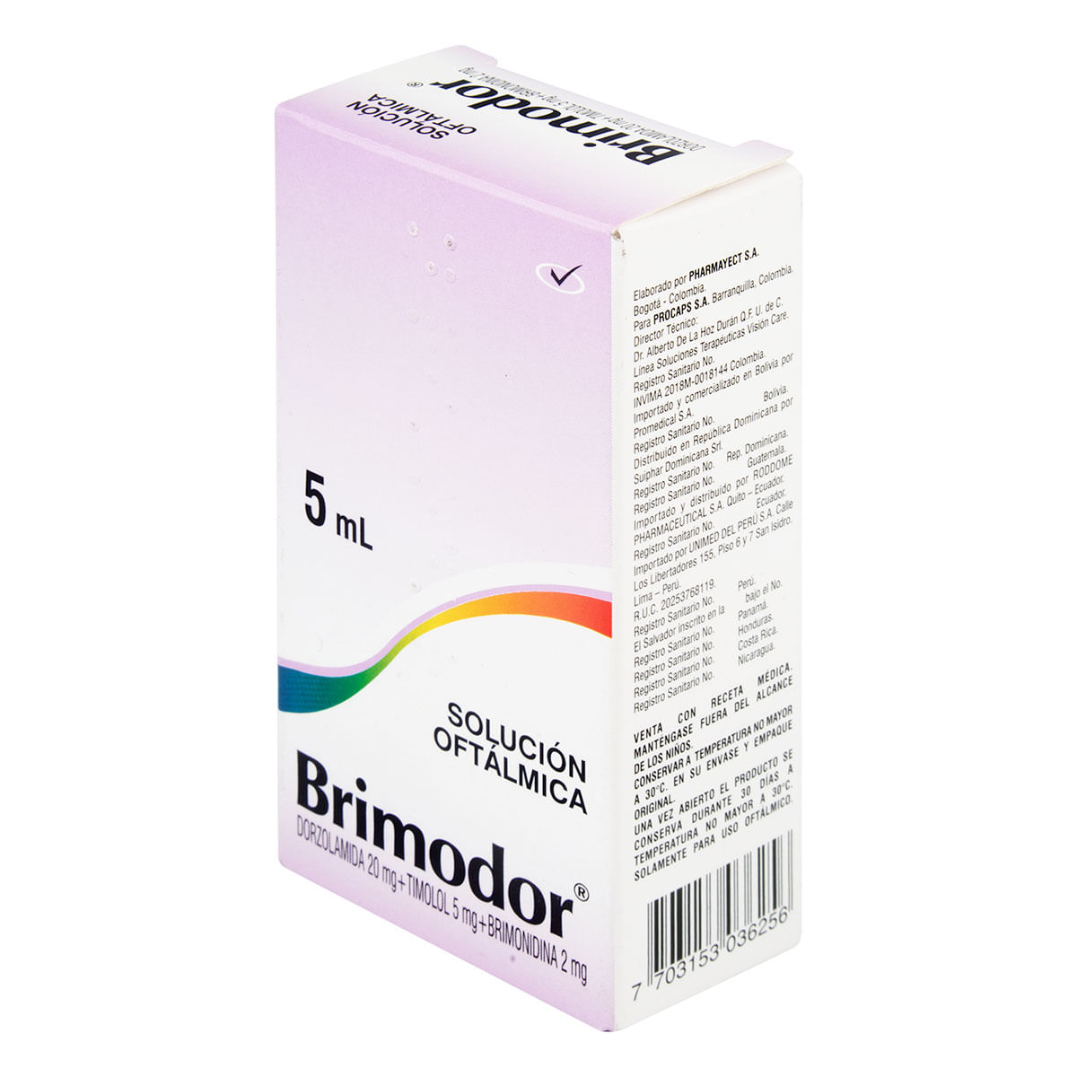 Solución Oftálmica Brimodor Frasco X 5 Ml.