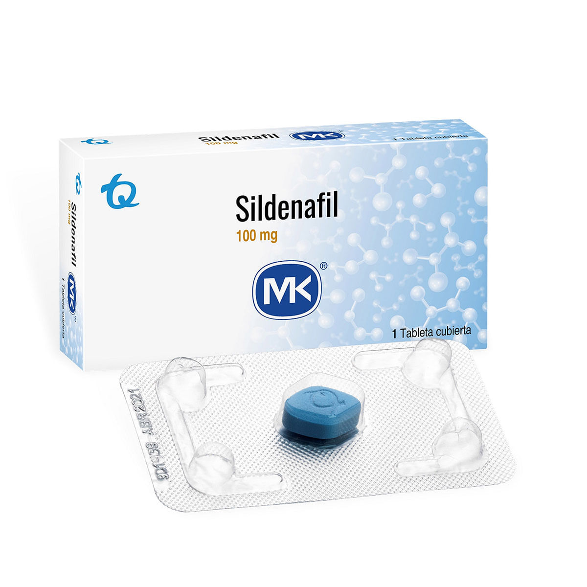 Sildenafil 100 Mg Mk Caja X 1 Tableta Cubierta.