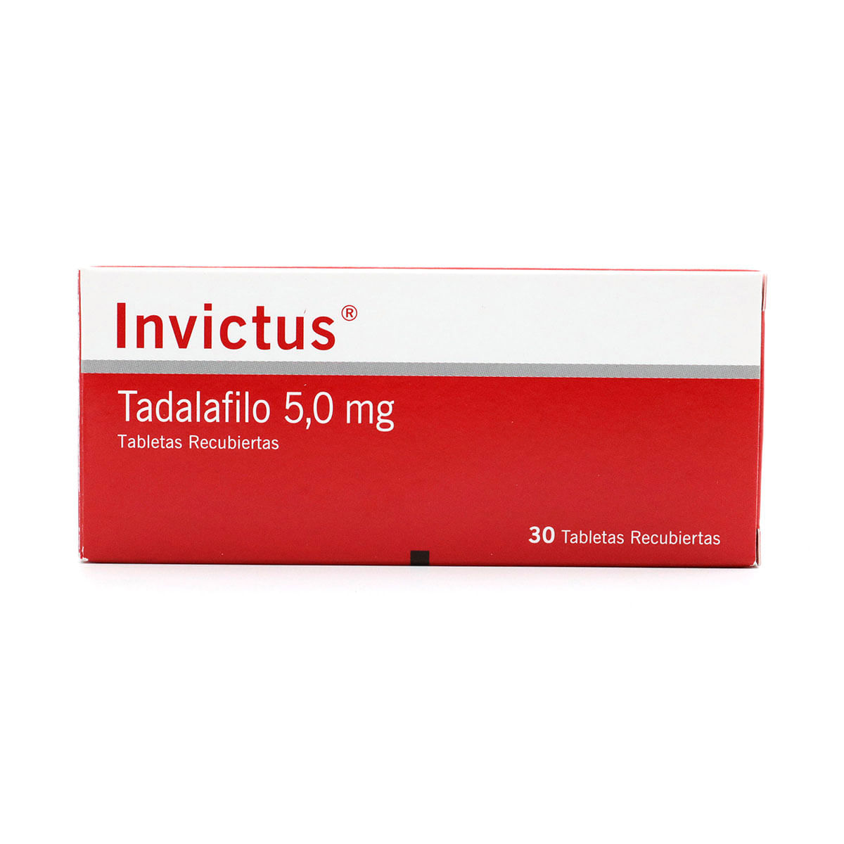 Invictus 5.0 Mg Siegfried Caja X 30 Tabletas Recubiertas.