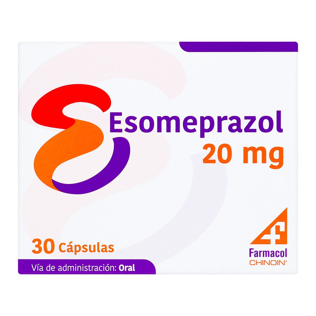 Esomeprazol Farmacol Caja x 30 Cápsulas