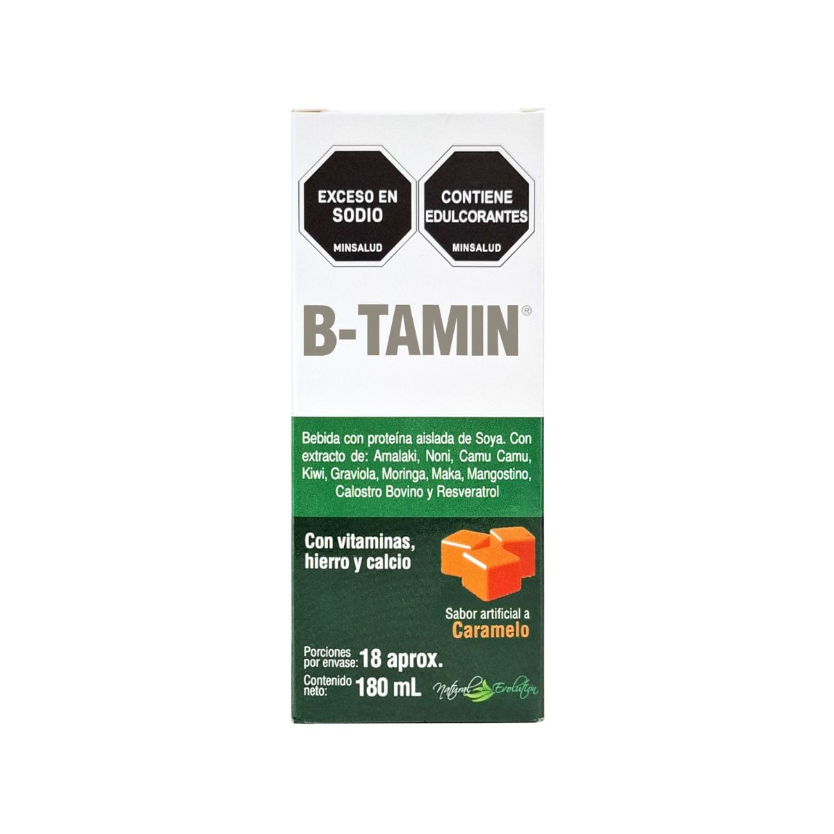 B-Tamin Jarabe Sabor Caramelo Icom Frasco x 180mL