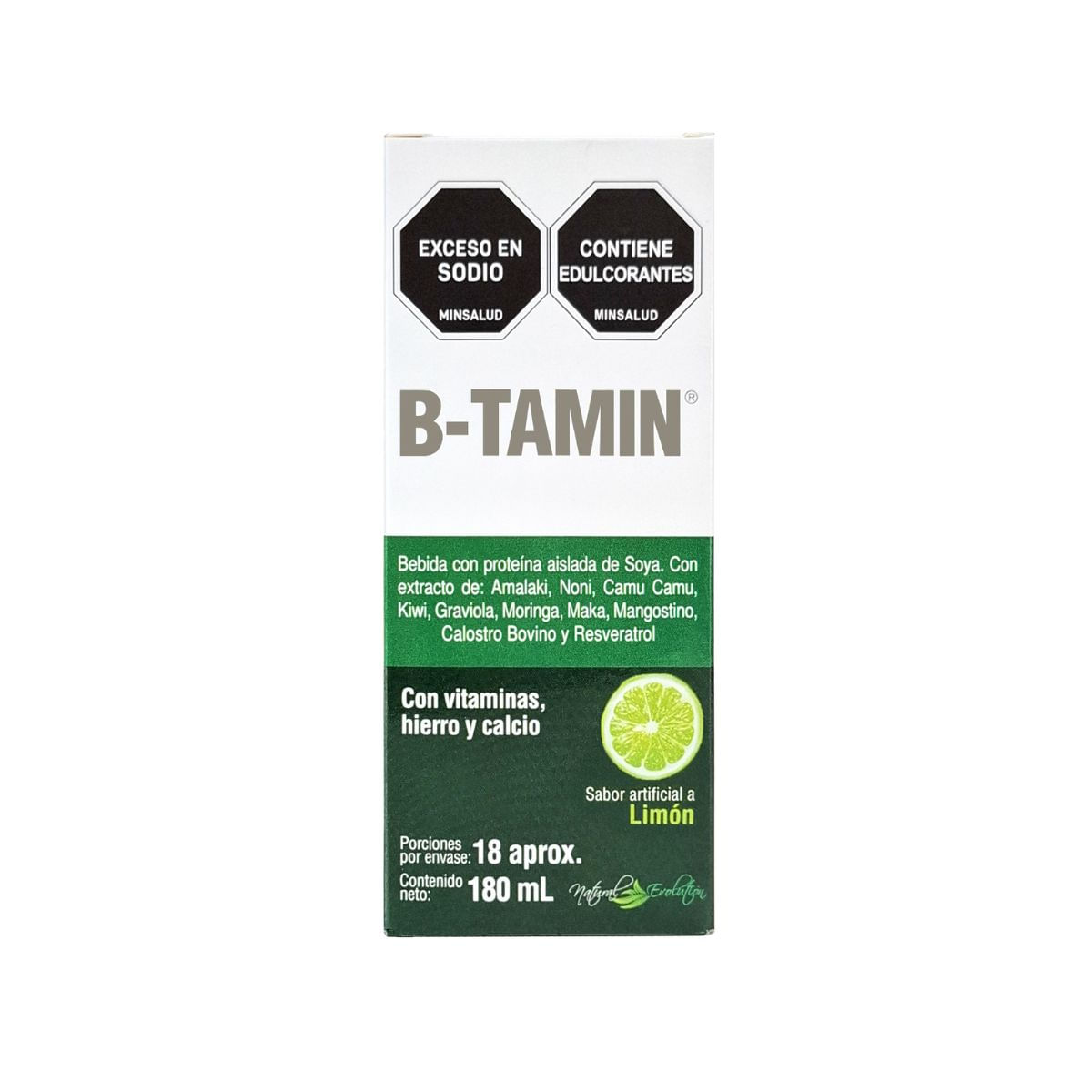 B-Tamin Jarabe Sabor Limón Icom Frasco x 180mL