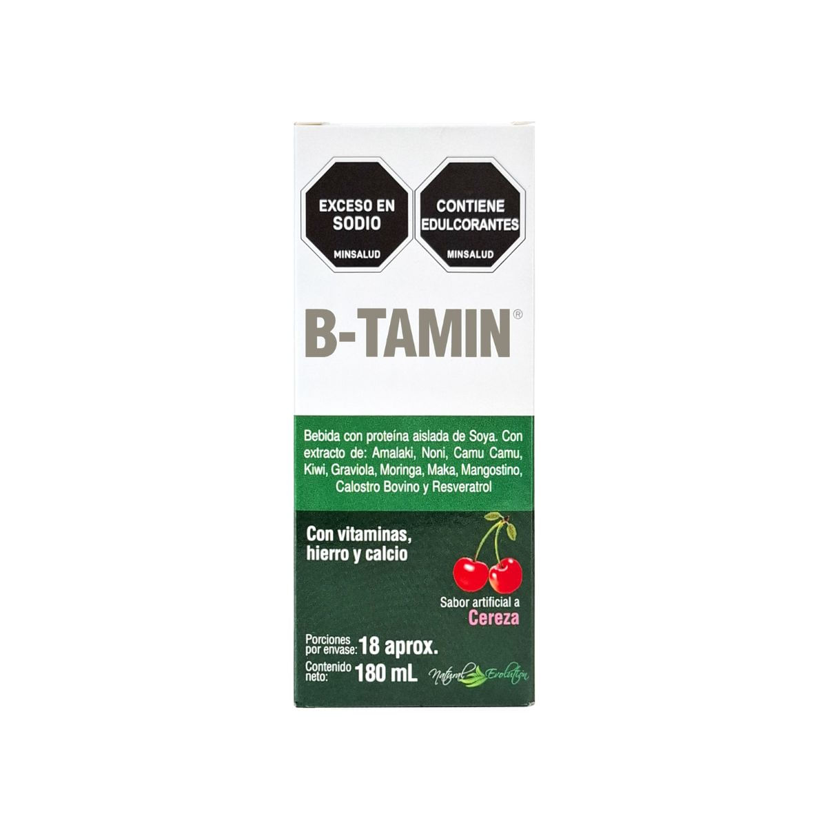 B-Tamin Jarabe Sabor Cereza Icom Frasco x 180mL