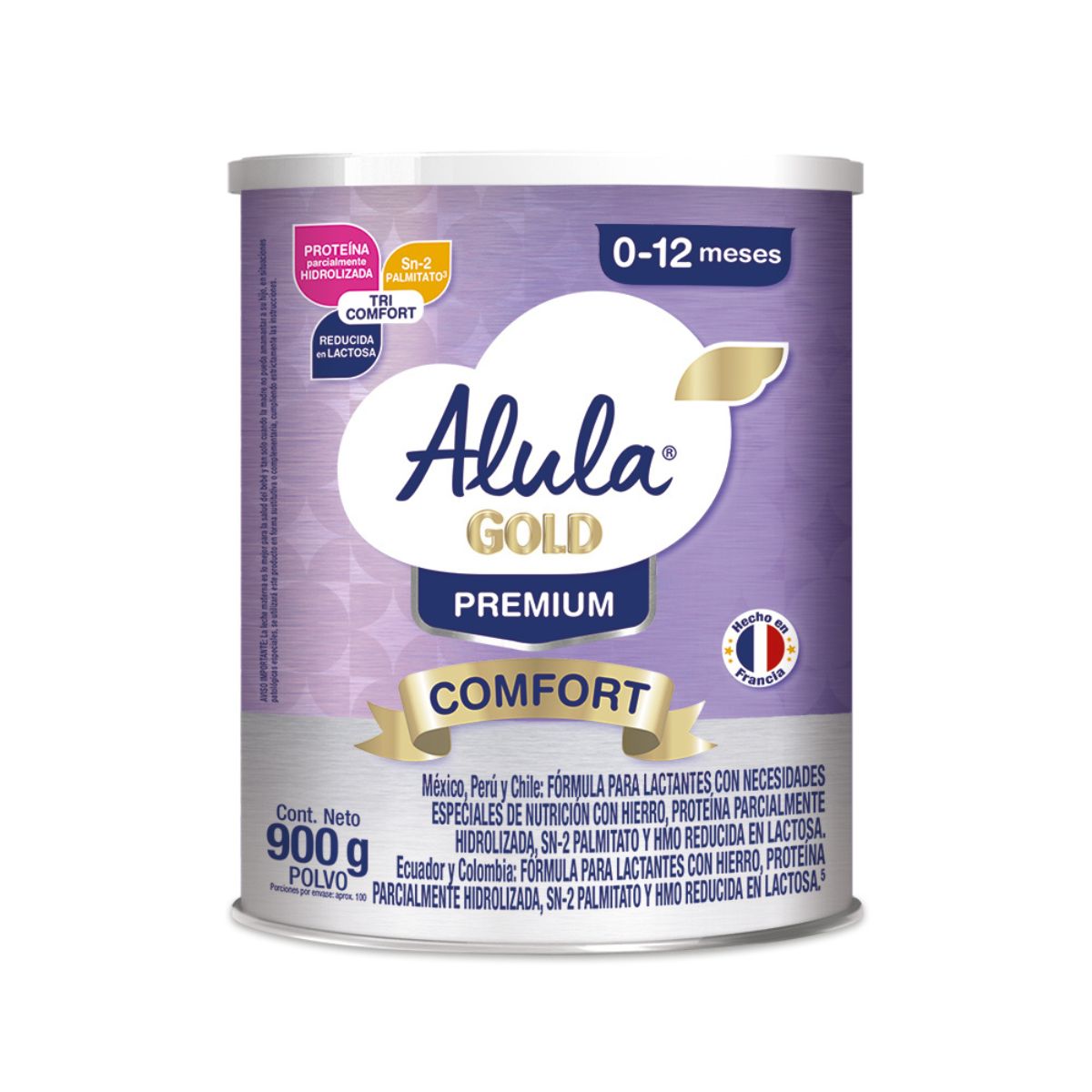 Formula Infantil Premium Comfort Alula Gold Tarro x 900g