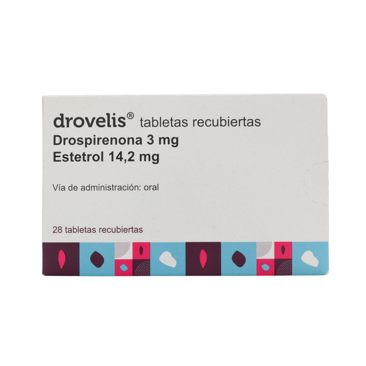 Drovelis Drospirenona 3mg/ Estetrol 14.2mg Gedeon Richter Caja x 28 Tabletas