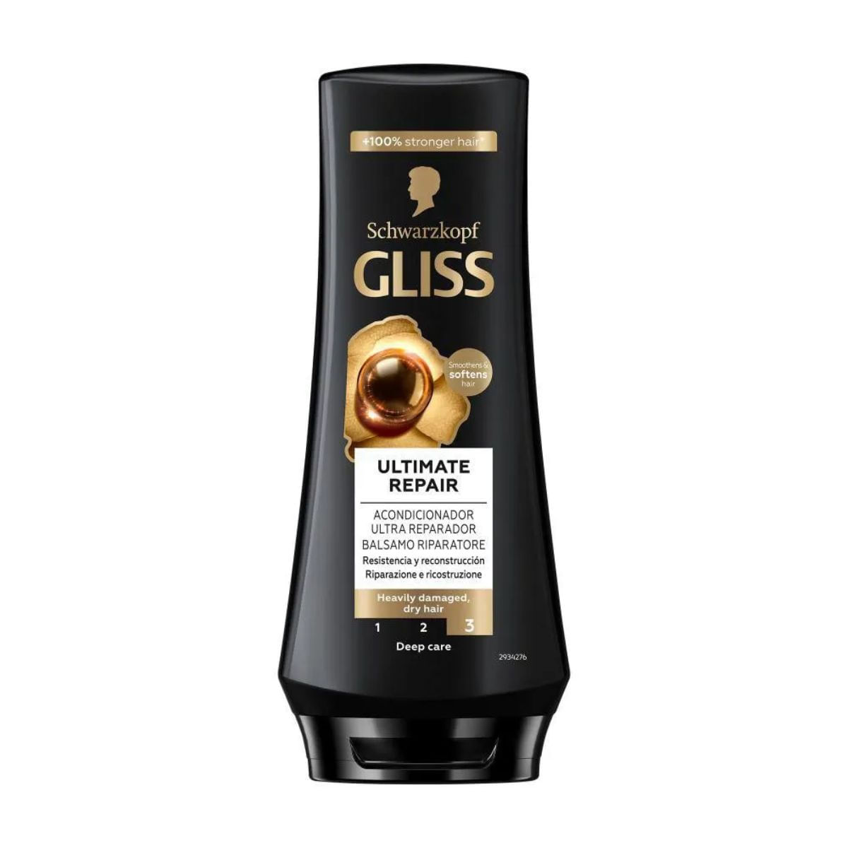 Acondicionador Ultimate Repair Gliss Schwarzkopf Frasco x 200mL