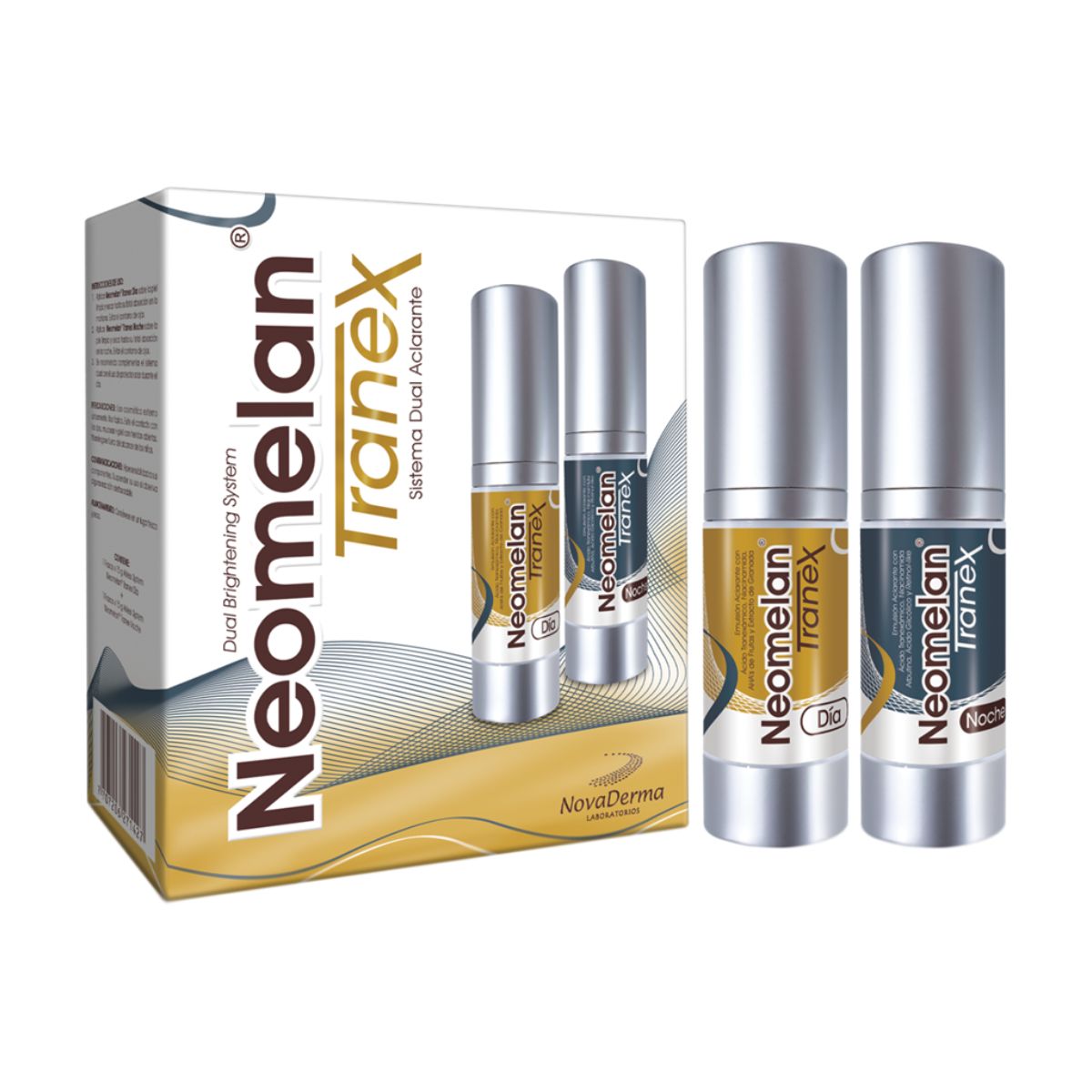 Neomelan Tranex Dia y Noche NovaDerma Caja x 2 Unds