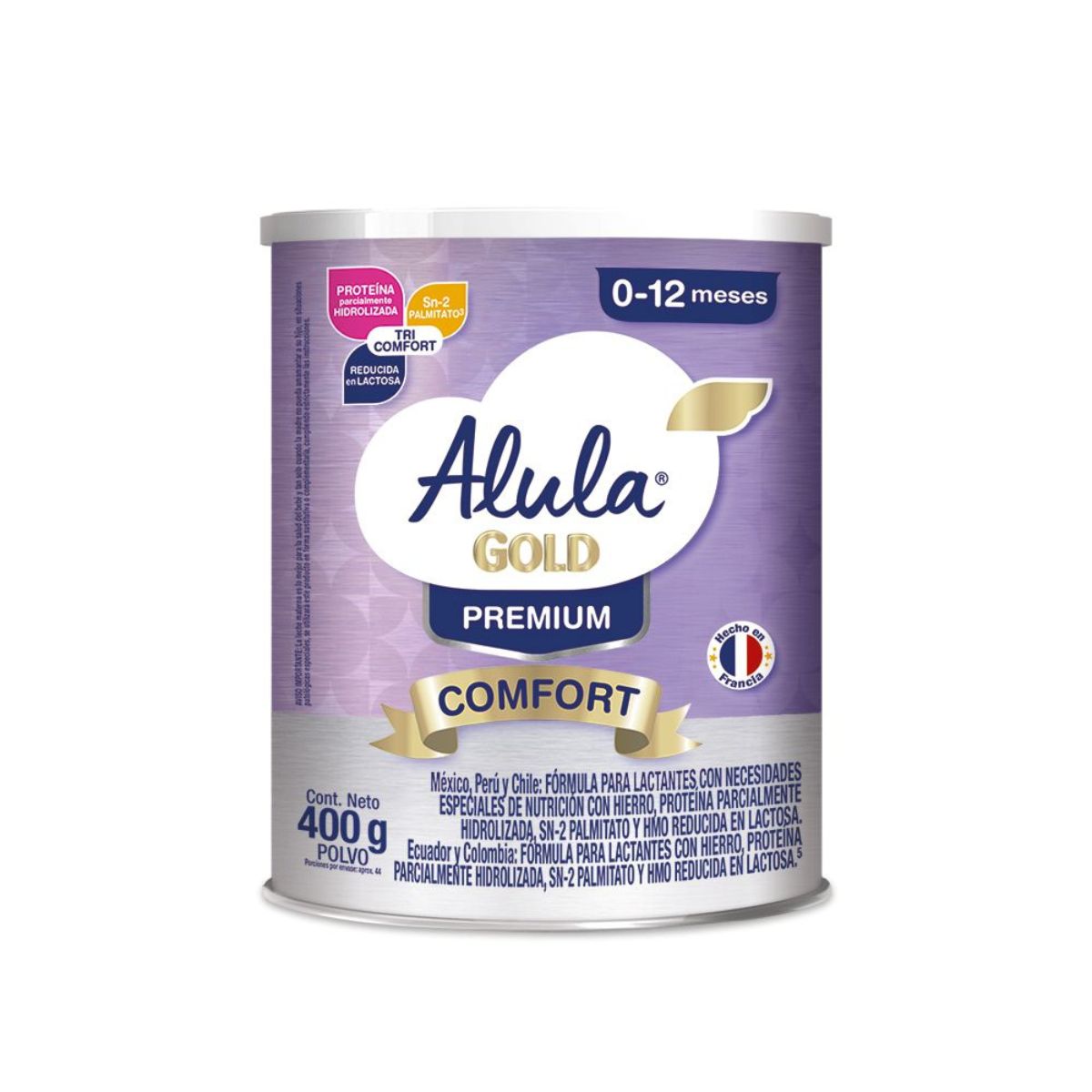 Formula Infantil Premium Comfort Alula Gold Tarro x 400g