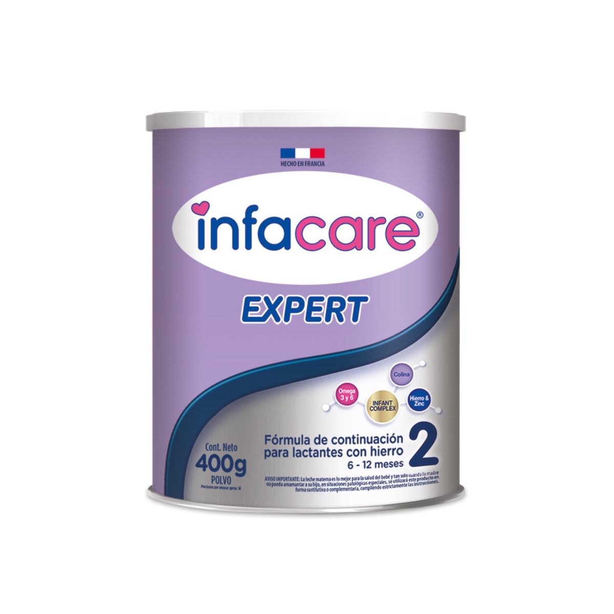 Formula Infantil Expert Etapa 2 Infacare Tarro x 400g